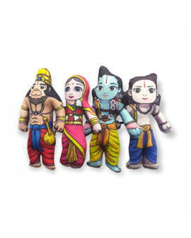 Sita Ram Family (Soft Toys)