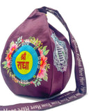 Premium Sri Radha Text Bead Bag