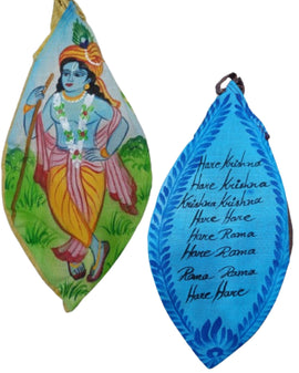 Krishna Hand Printed Bead Bags