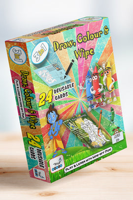 Draw, Color & Wipe (3 In 1)
