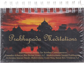 Prabhupada Meditations Calendars