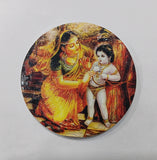 Polyresin Round Fridge Magnets