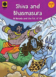 Shiva and Bhasmasura and Narada and the Pot of Oil