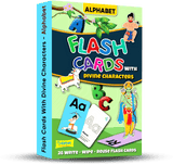 Alphabet Flash Cards With Divine Characters