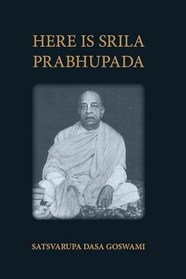 Here is Srila Prabhupada