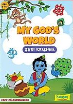 My God's World Shri Krishna Colouring Book