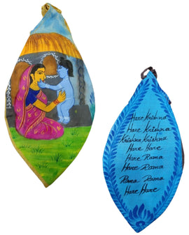 Yashoda Krishna Hand Printed Bead Bags