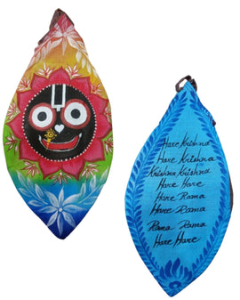 Colorful Jagannath Hand Painted Bead Bags
