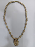 Tulsi Neckbeads Radha Krishna Locket (Round Beads)