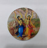 Polyresin Round Fridge Magnets