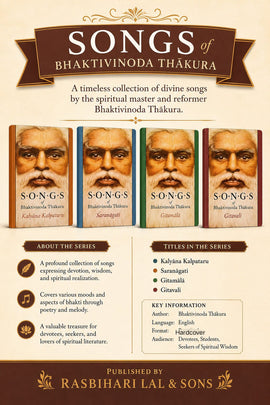 Songs of Bhaktivinoda Thakura (Set of 4 Volumes)