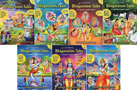 Illustrated BHAGAVATAM TALES to Inspire Young Minds (Set of 7  Books)