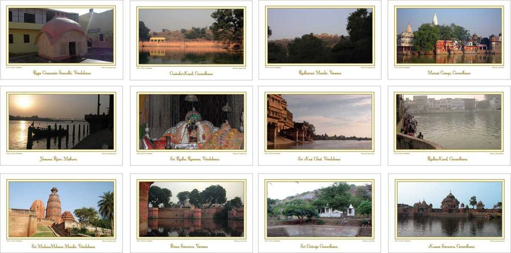 Attractive Brajamandal Posters (12 Subjects set)