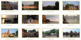 Attractive Brajamandal Postcards (16 Subjects set)