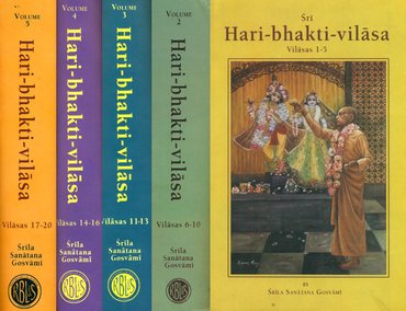 Sri Hari Bhakti Vilasa (Set of 5 Volumes)Vilasa 1 to 20