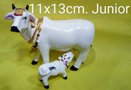 COW AND CALF JUNIOR 11 x 13 cm.