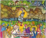 KRISHNA THE LIFTER OF GOVARDHNA HILL