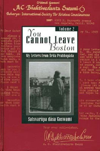YOU CANNOT LEAVE BOSTON - Hardcover
