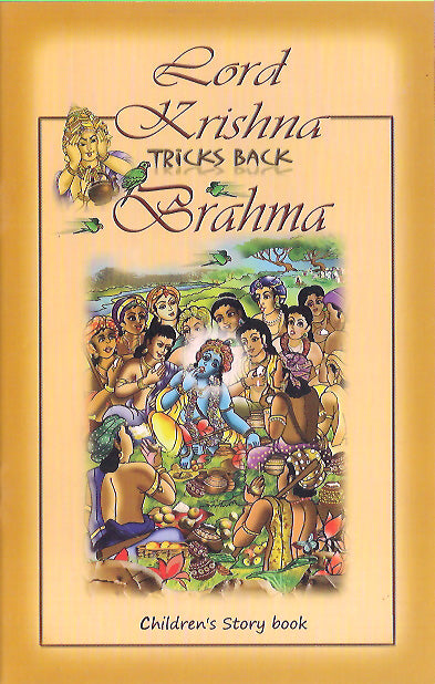 Lord Krishna Tricks Back Brahma