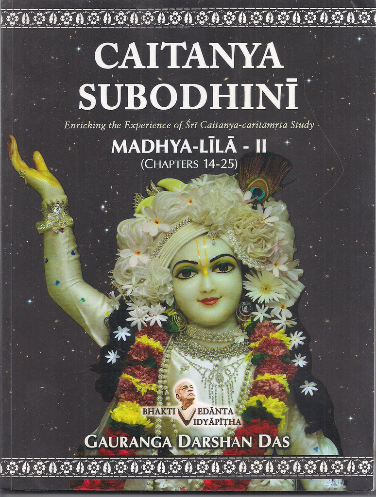 Caitanya Subodhini Madhya Lila-ll