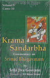 Krama Sandarbha Vol 5 (Canto 10)