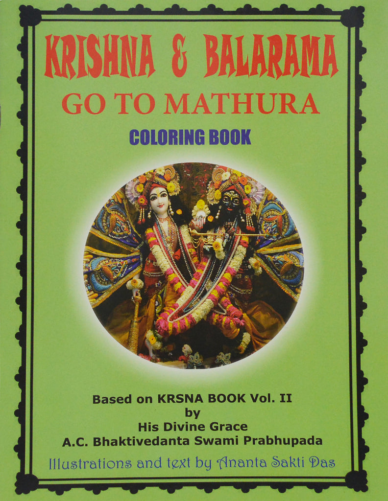 Krishna & Balarama Go To Mathura
